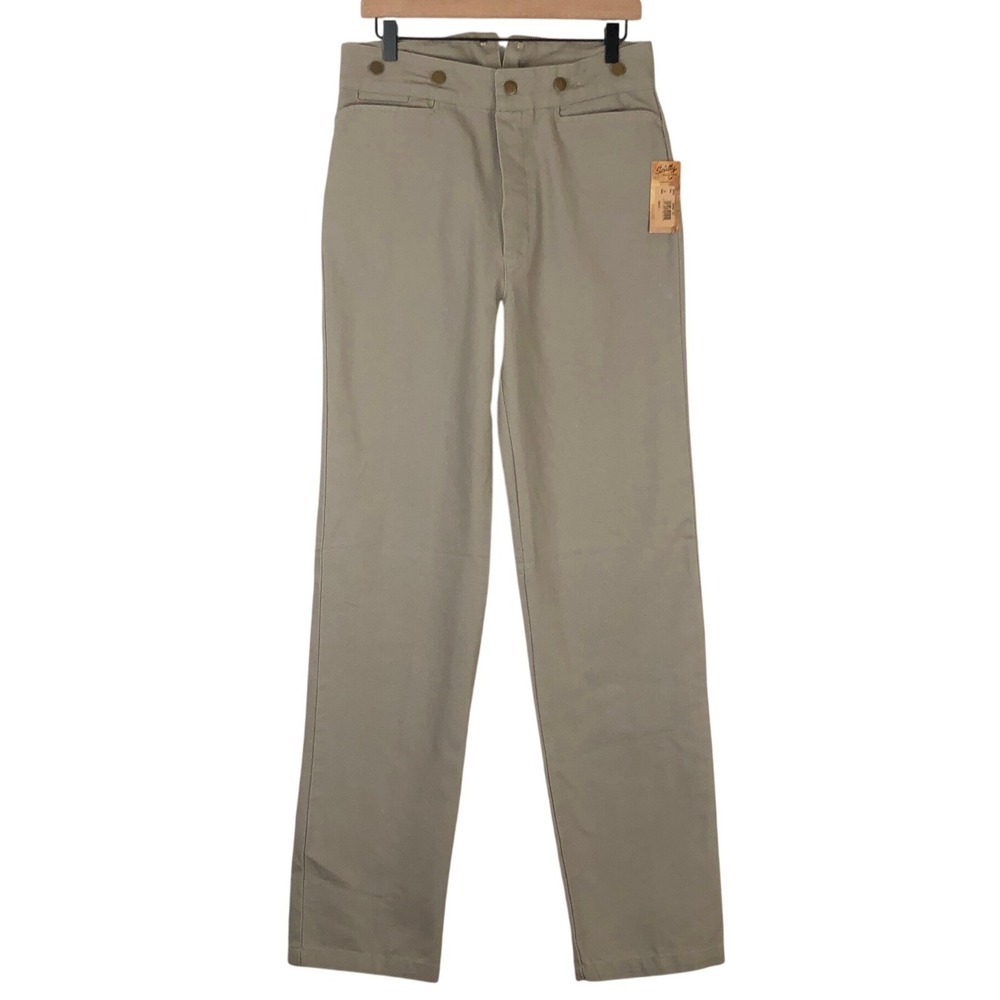 NWT VT SCULLY Rangewear Pants 32x35 Buckle Back Duck Canvas Cowboy Frontier